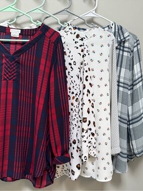 Van Heusen blouse bundle medium